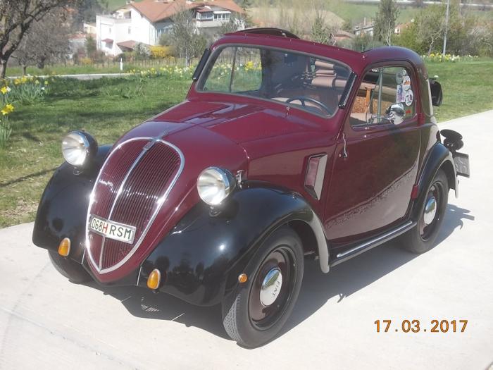 Restauro Fiat Topolino A del 1945